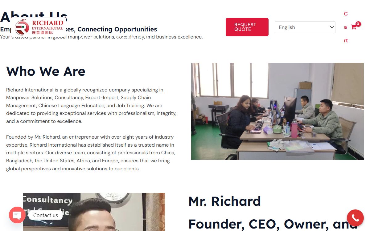 Richard International - About