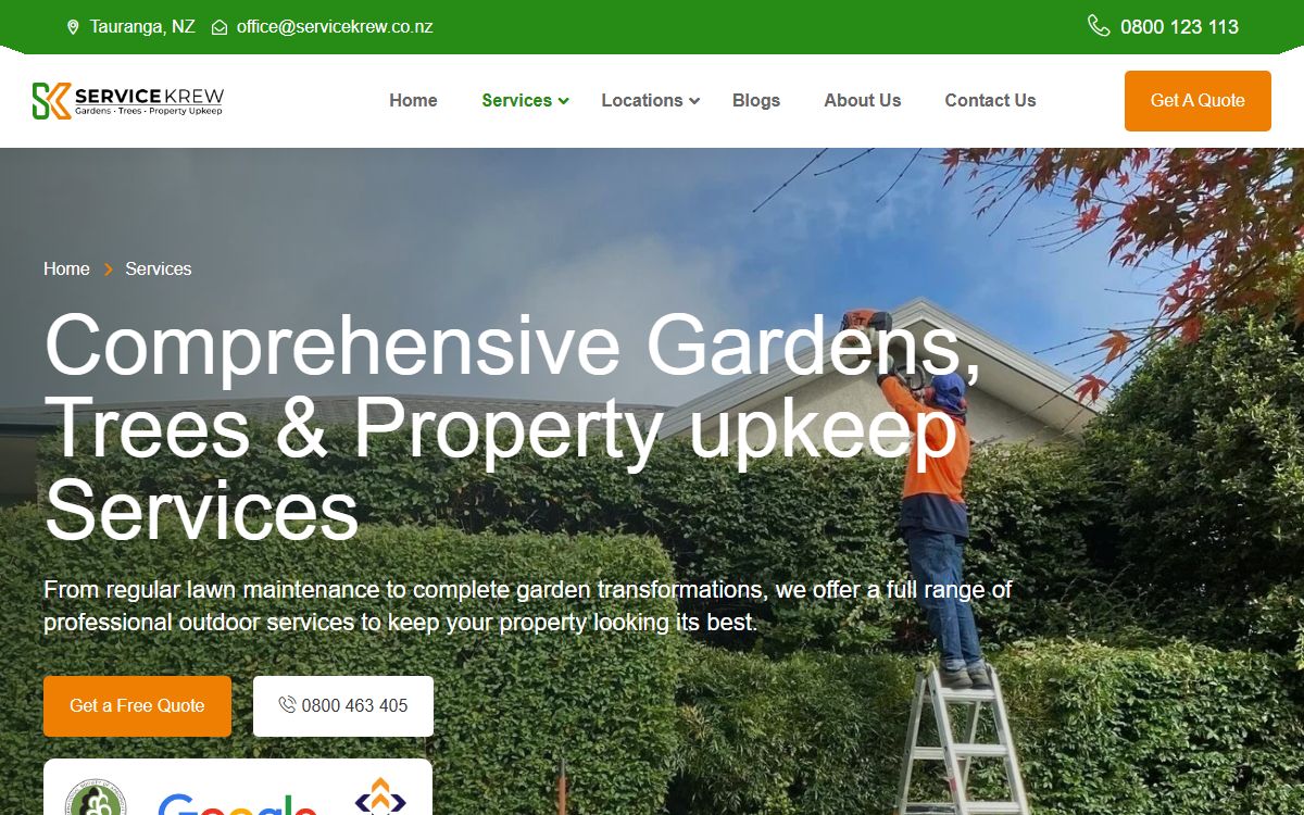 ServiceKrew - Services hub