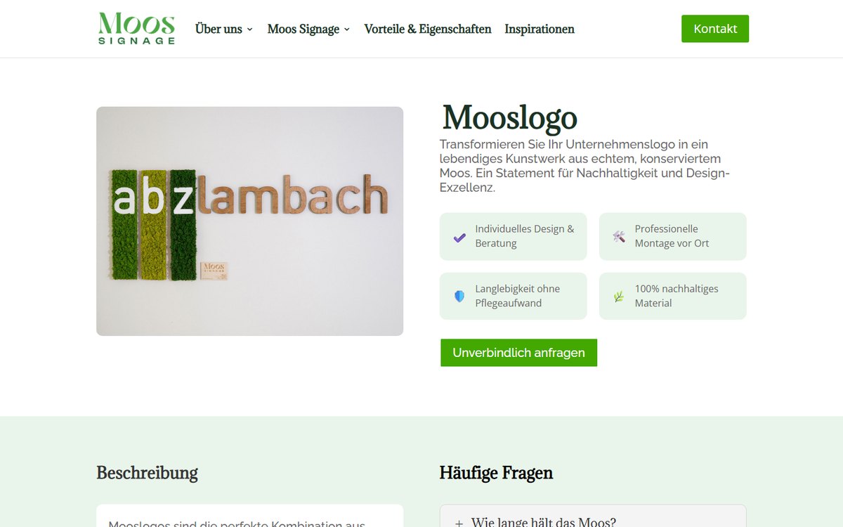 Moos Signage &mdash; website built by Creative Marketers BD